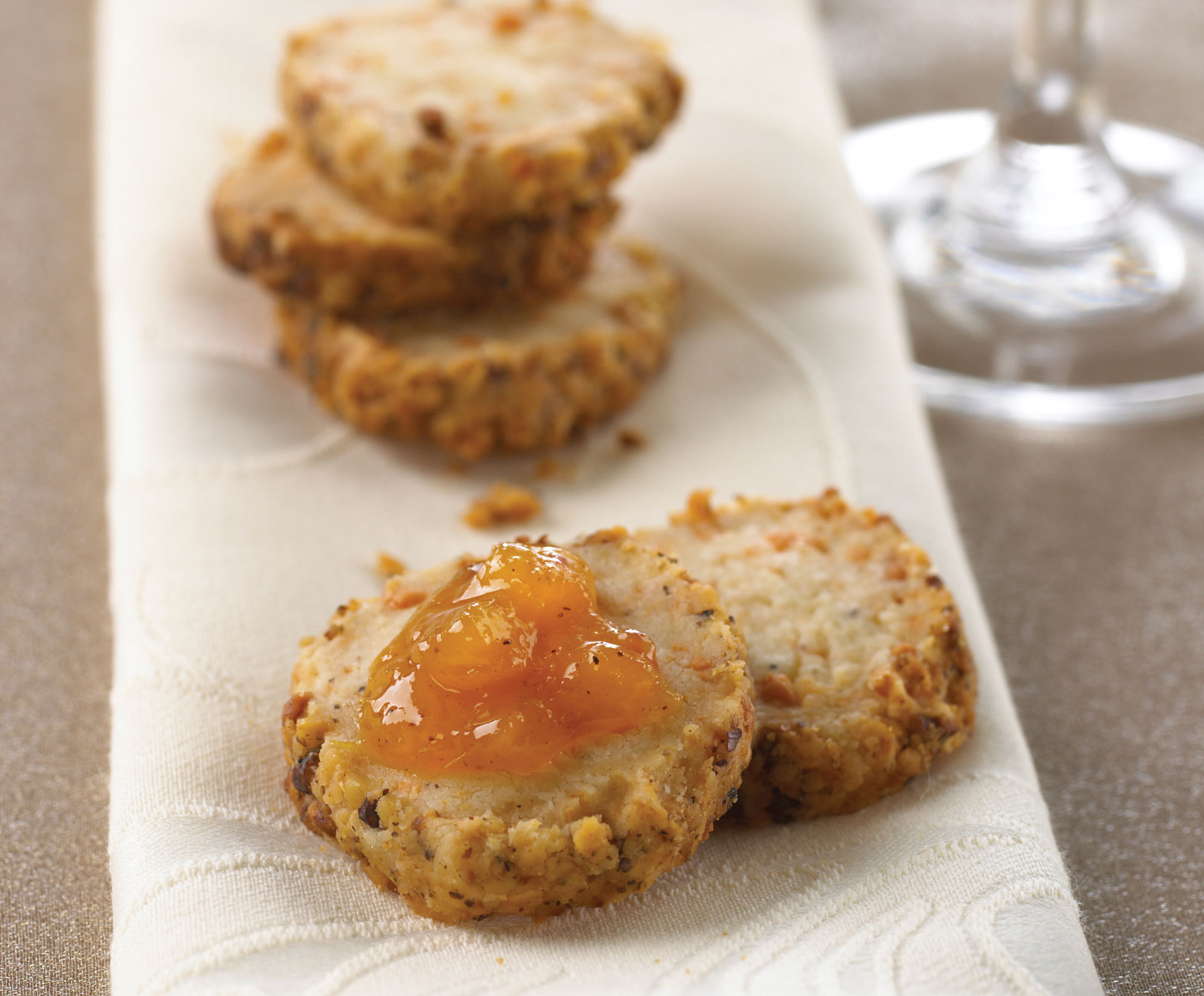 Blåmögelkex med chutney